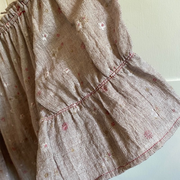 Easel Off Shoulder Floral Ruffle Top - Picture 2 of 5